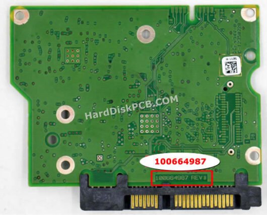 100664987 シーゲイト(SEAGATE)製HDDのPCB基板 - 画像 (2)