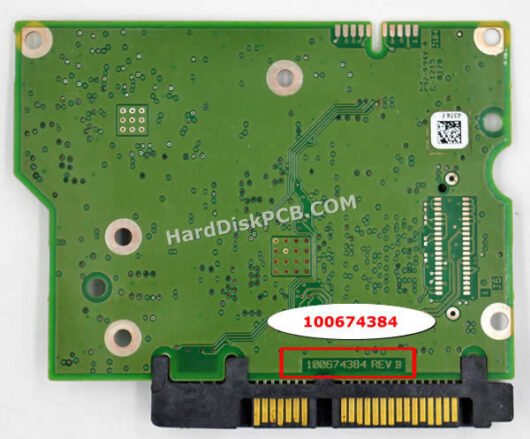 100674384 シーゲイト(SEAGATE)製HDDのPCB基板 - 画像 (2)