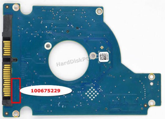 100675229 シーゲイト(SEAGATE)製HDDのPCB基板 - 画像 (2)