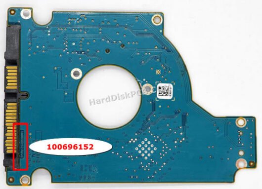 100696152 シーゲイト(SEAGATE)製HDDのPCB基板 - 画像 (2)