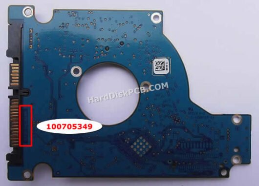 100705349 シーゲイト(SEAGATE)製HDDのPCB基板 - 画像 (2)