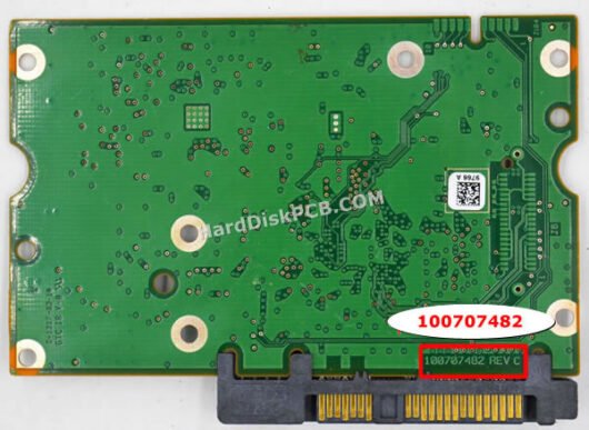 100707482 シーゲイト(SEAGATE)製HDDのPCB基板 - 画像 (2)