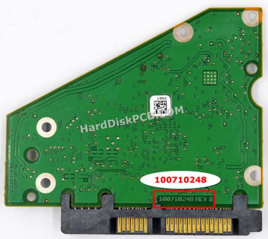 100710248 シーゲイト(SEAGATE)製HDDのPCB基板 - 画像 (2)