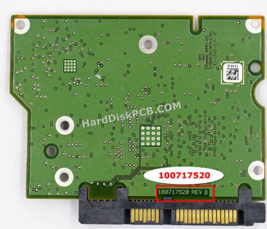 100717520 シーゲイト(SEAGATE)製HDDのPCB基板 - 画像 (2)
