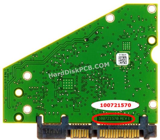100721570 シーゲイト(SEAGATE)製HDDのPCB基板 - 画像 (2)