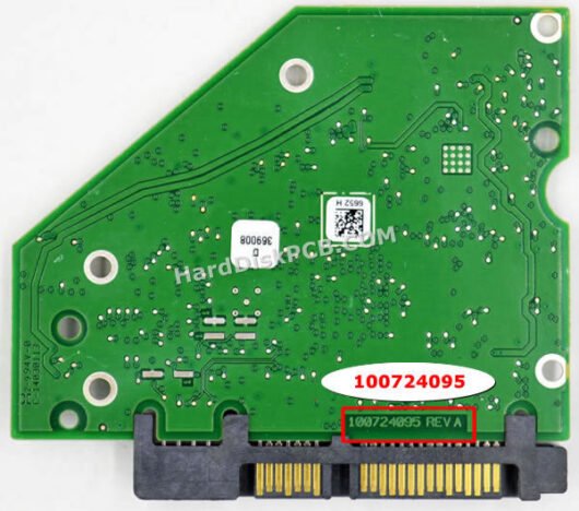 100724095 シーゲイト(SEAGATE)製HDDのPCB基板 - 画像 (2)