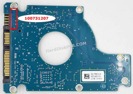 100731207 シーゲイト(SEAGATE)製HDDのPCB基板 - 画像 (2)