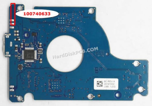 100740633 シーゲイト(SEAGATE)製HDDのPCB基板 - 画像 (2)