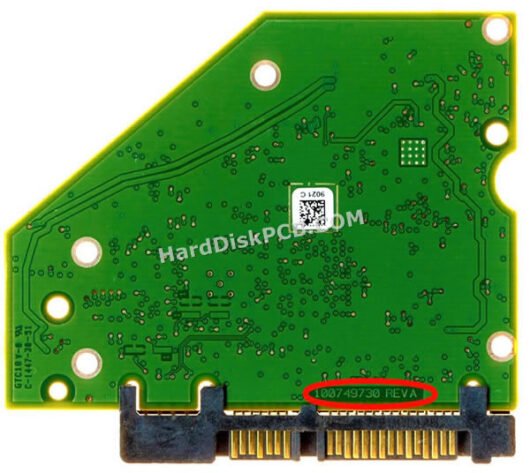100749730 シーゲイト(SEAGATE)製HDDのPCB基板 - 画像 (2)