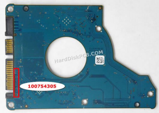 100754305 シーゲイト(SEAGATE)製HDDのPCB基板 - 画像 (2)