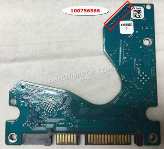 100756566 シーゲイト(SEAGATE)製HDDのPCB基板 - 画像 (2)