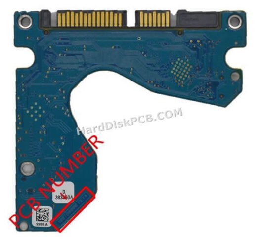 100760000 シーゲイト(SEAGATE)製HDDのPCB基板 - 画像 (2)