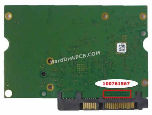 100761567 シーゲイト(SEAGATE)製HDDのPCB基板 - 画像 (2)