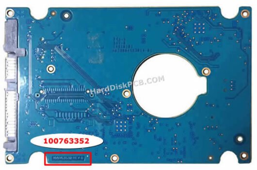 100763532 シーゲイト(SEAGATE)製HDDのPCB基板 - 画像 (2)
