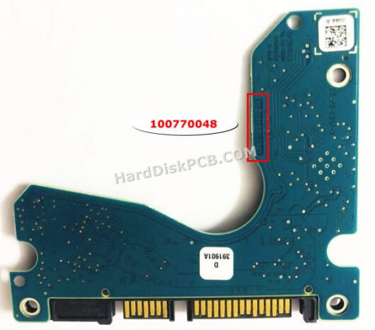 100770048 シーゲイト(SEAGATE)製HDDのPCB基板 - 画像 (2)