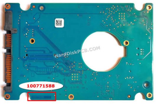100771588 シーゲイト(SEAGATE)製HDDのPCB基板 - 画像 (2)