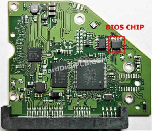 100774000 シーゲイト(SEAGATE)製HDDのPCB基板
