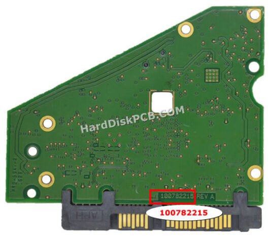 100782215 シーゲイト(SEAGATE)製HDDのPCB基板 - 画像 (2)