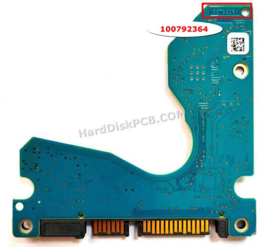 100792364 シーゲイト(SEAGATE)製HDDのPCB基板 - 画像 (2)