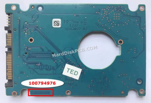100794976 シーゲイト(SEAGATE)製HDDのPCB基板 - 画像 (2)