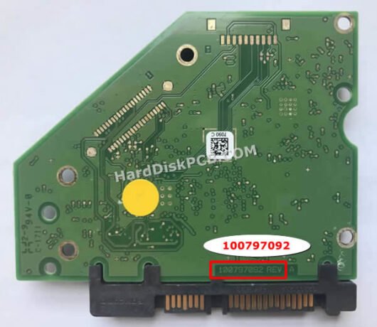 100797092 シーゲイト(SEAGATE)製HDDのPCB基板 - 画像 (2)