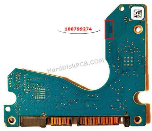100799274 シーゲイト(SEAGATE)製HDDのPCB基板 - 画像 (2)