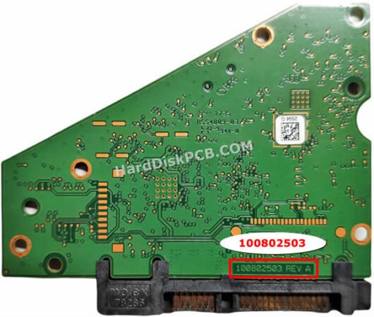 100802503 シーゲイト(SEAGATE)製HDDのPCB基板 - 画像 (2)