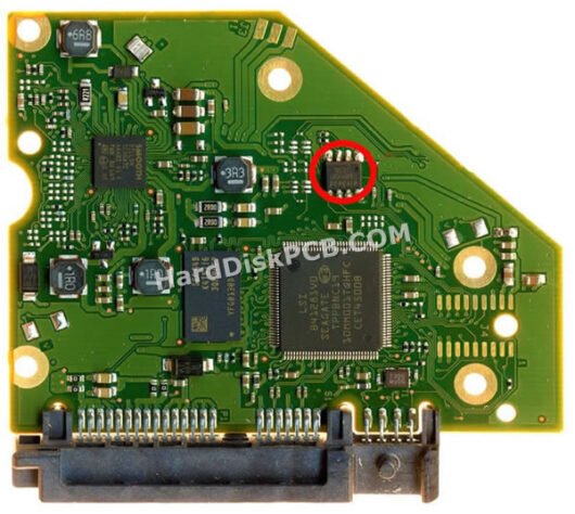 100808001 シーゲイト(SEAGATE)製HDDのPCB基板