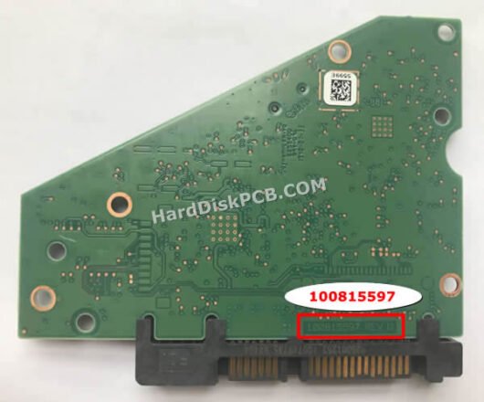 100815597 シーゲイト(SEAGATE)製HDDのPCB基板 - 画像 (2)