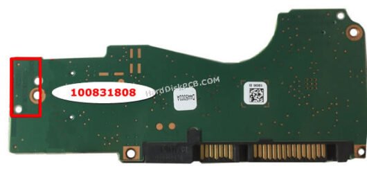 100831808 シーゲイト(SEAGATE)製HDDのPCB基板 - 画像 (2)
