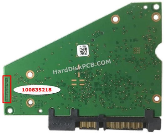 100835218 シーゲイト(SEAGATE)製HDDのPCB基板 - 画像 (2)