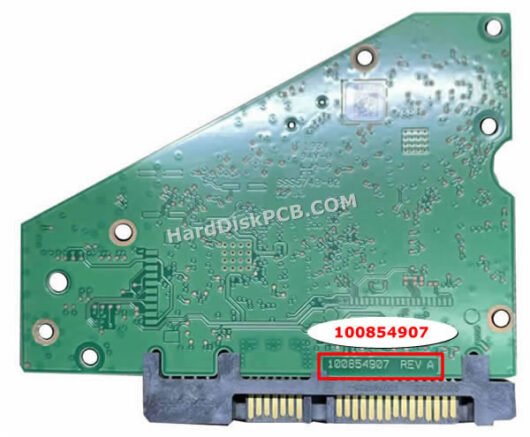 100854907 シーゲイト(SEAGATE)製HDDのPCB基板 - 画像 (2)