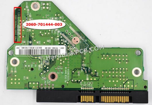 2060-701444-003 ウエスタンデジタル(WD)製HDDのPCB基板 - 画像 (2)