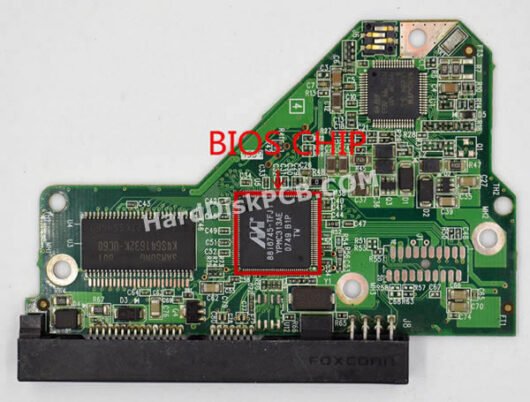 2060-701444-004 ウエスタンデジタル(WD)製HDDのPCB基板