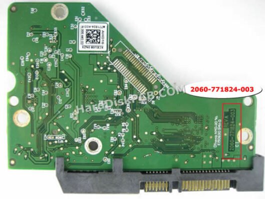 2060-771824-003 ウエスタンデジタル(WD)製HDDのPCB基板 - 画像 (2)