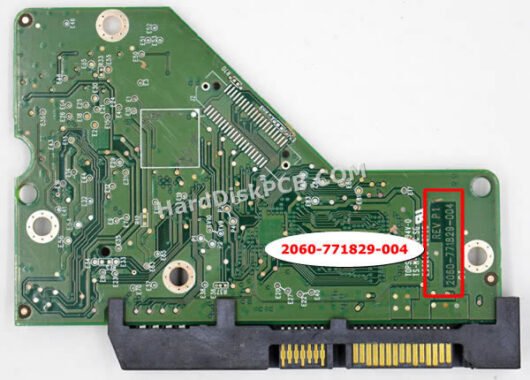 2060-771829-004 ウエスタンデジタル(WD)製HDDのPCB基板 - 画像 (2)