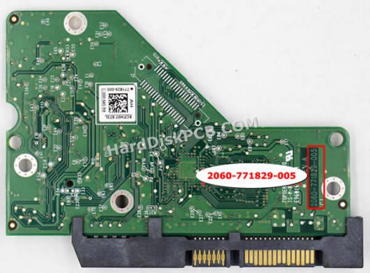 2060-771829-005 ウエスタンデジタル(WD)製HDDのPCB基板 - 画像 (2)