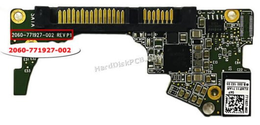 2060-771927-002 ウエスタンデジタル(WD)製HDDのPCB基板 - 画像 (2)