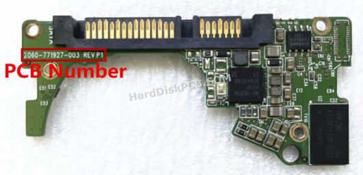 2060-771927-003 ウエスタンデジタル(WD)製HDDのPCB基板