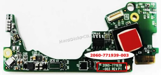 2060-771939-003 ウエスタンデジタル(WD)製HDDのPCB基板 - 画像 (2)
