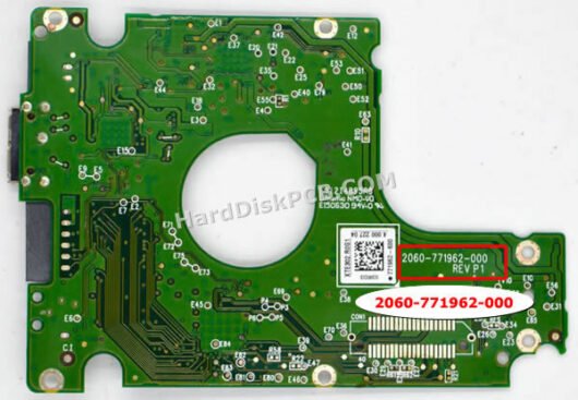 2060-771962-000 ウエスタンデジタル(WD)製HDDのPCB基板 - 画像 (2)