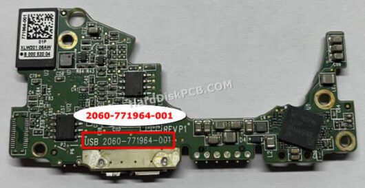 2060-771964-001 ウエスタンデジタル(WD)製HDDのPCB基板 - 画像 (2)