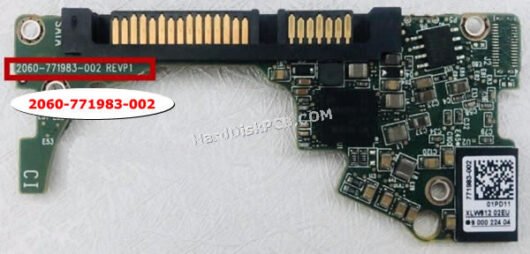2060-771983-002 ウエスタンデジタル(WD)製HDDのPCB基板 - 画像 (2)