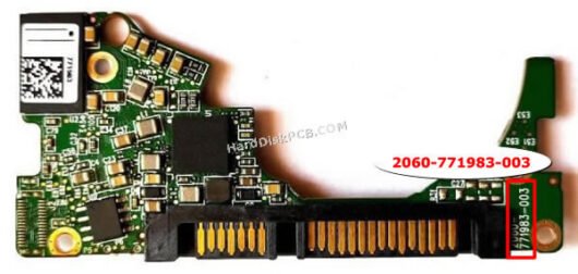 2060-771983-003 ウエスタンデジタル(WD)製HDDのPCB基板 - 画像 (2)