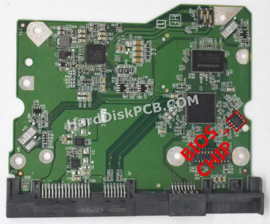 2060-800001-002 ウエスタンデジタル(WD)製HDDのPCB基板