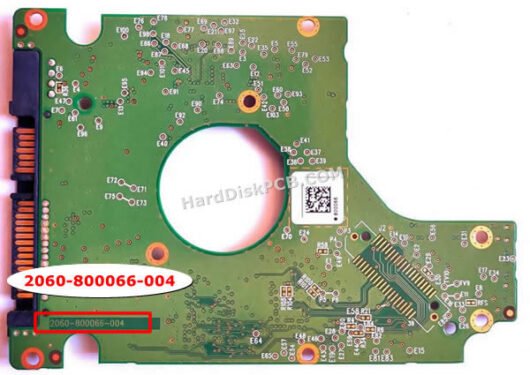 2060-800066-004 ウエスタンデジタル(WD)製HDDのPCB基板 - 画像 (2)