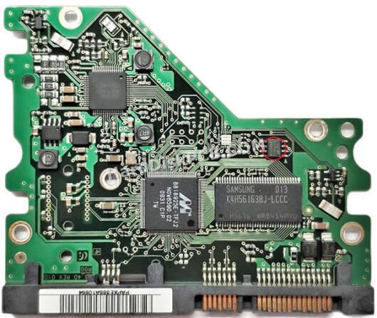 BF41-00281A サムスン(SAMSUNG)製HDDのPCB基板