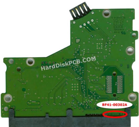 BF41-00302A サムスン(SAMSUNG)製HDDのPCB基板 - 画像 (2)