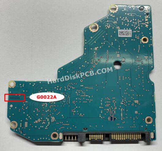 G0022A 東芝(TOSHIBA)製HDDのPCB基板 - 画像 (2)