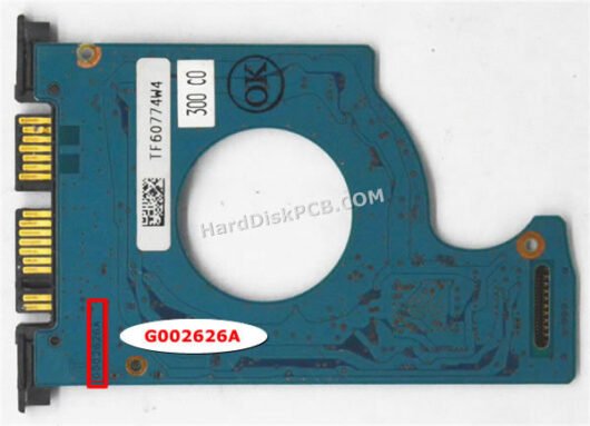 G002626A 東芝(TOSHIBA)製HDDのPCB基板 - 画像 (2)